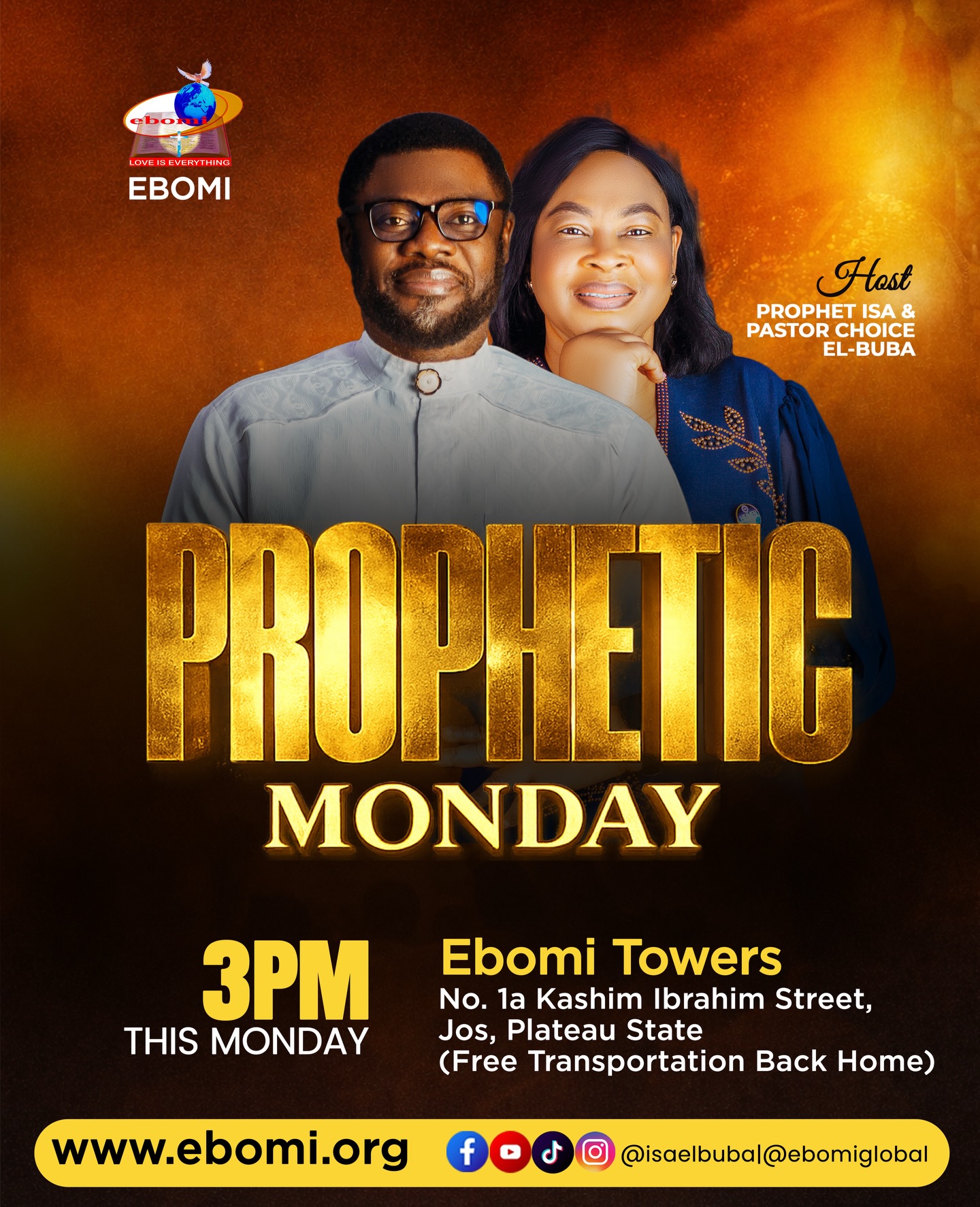 Prophetic Monday 1